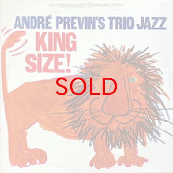 画像1: ANDRE PREVIN -  ANDRE PREVIN'S TRIO JAZZ : KING SIZE (1)