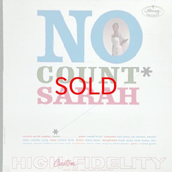 画像1: SARAH VAUGHAN -  NO COUNT SARAH (1)