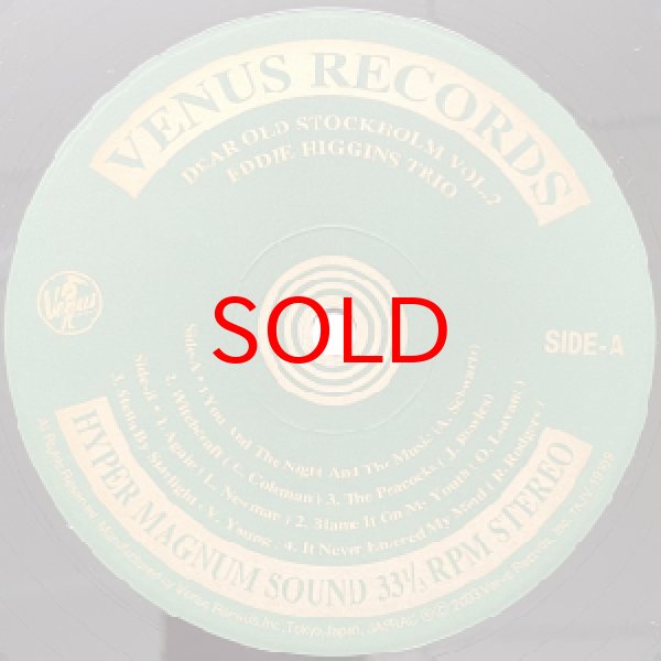 画像2: EDDIE HIGGINS TRIO -  DEAR OLD STOCKHOLM VOL.2 (2)