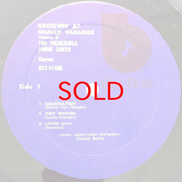 画像2: JIMMY SMITH -  GROOVIN' AT SMALL'S PARADISE VOL.2 (2)