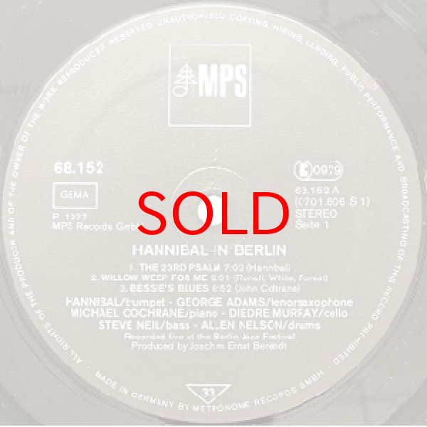 画像2: HANNIBAL -  HANNIBAL IN BERLIN (2)