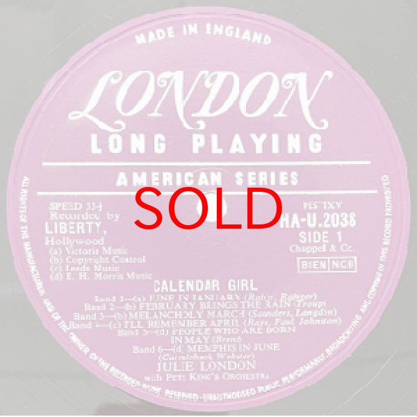 画像2: JULIE LONDON -  CALENDER GIRL (2)
