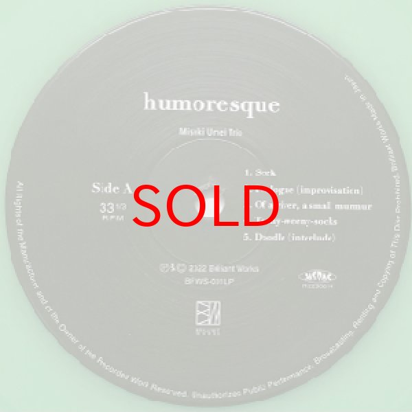 画像2: MISAKI UMEI TRIO -  HUMORESQUE (2)