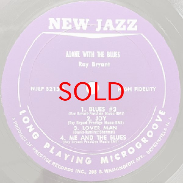 画像2: RAY BRYANT -  ALONE WITH THE BLUES (2)