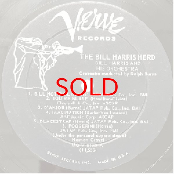 画像2: BILL HARRIS -  BILL HARRIS HERD (2)
