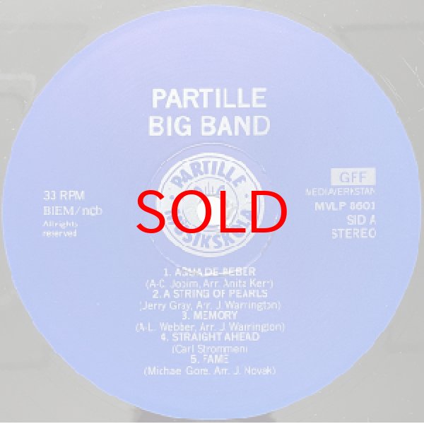 画像2: PARTILLE BIG BAND / PARTILLE BLASORKESTER -  S / T (2)