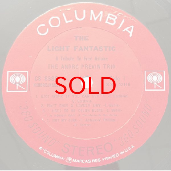 画像2: ANDRE PREVIN'S TRIO -  THE LIGHT FANTASTIC (2)