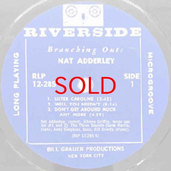 画像2: NAT ADDERLEY -  BRANCHING OUT (2)
