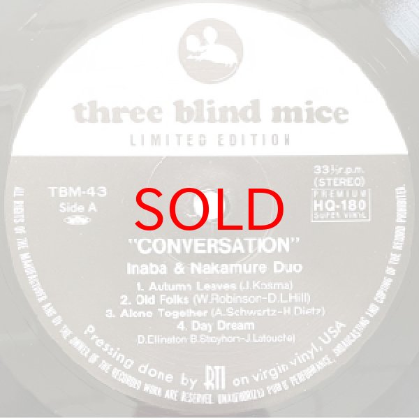 画像2: KUNIMITSU INABA / SADANORI NAKAMURE -  CONVERSATION (2)