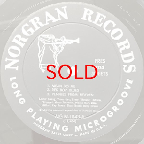 画像2: LESTER YOUNG / HARRY EDISON -  PRES AND SWEETS (2)