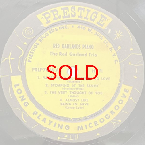 画像2: RED GARLAND TRIO -  RED GARLAND'S PIANO (2)