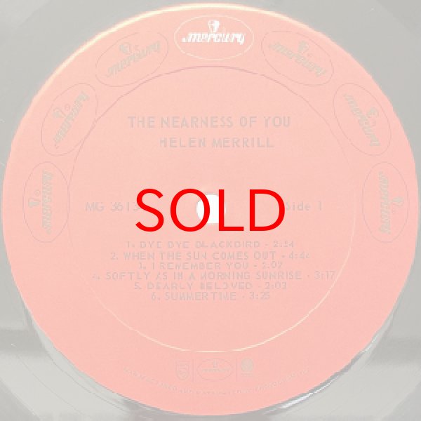 画像2: HELEN MERRILL -  THE NEARNESS OF YOU (2)