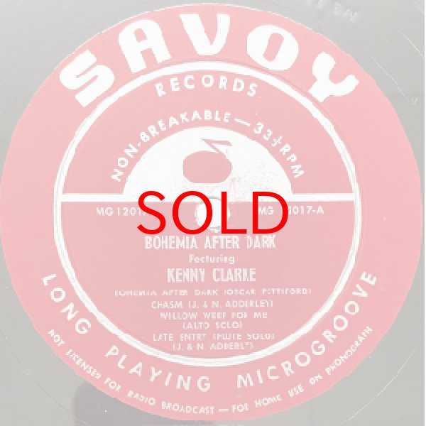 画像2: KENNY CLARKE / CANNONBALL ADDERLEY / DONALD BYRD -  BOHEMIA AFTER DARK (2)