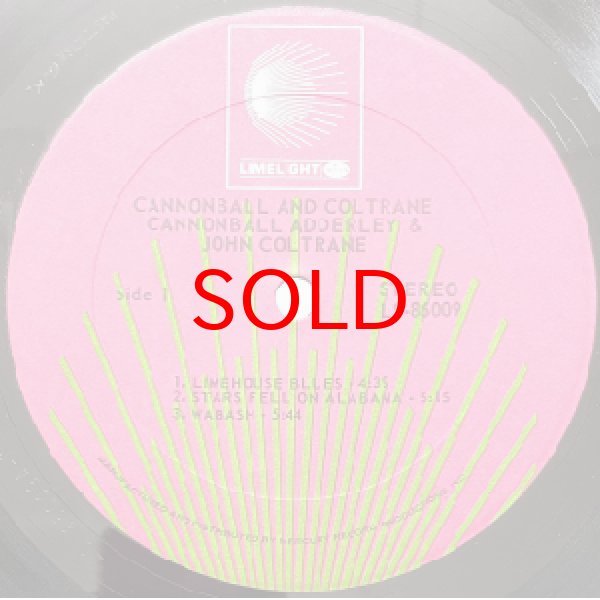 画像2: CANNONBALL ADDERLEY / JOHN COLTRANE -  CANNONBALL & COLTRANE (2)