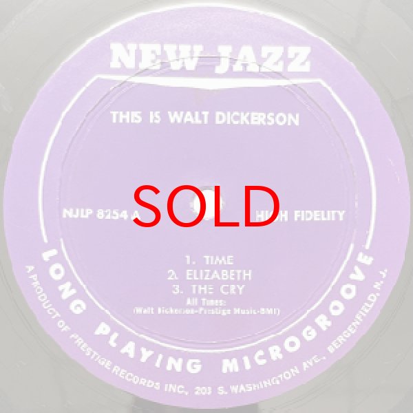 画像2: WALT DICKERSON -  THIS IS WALT DICKERSON (2)