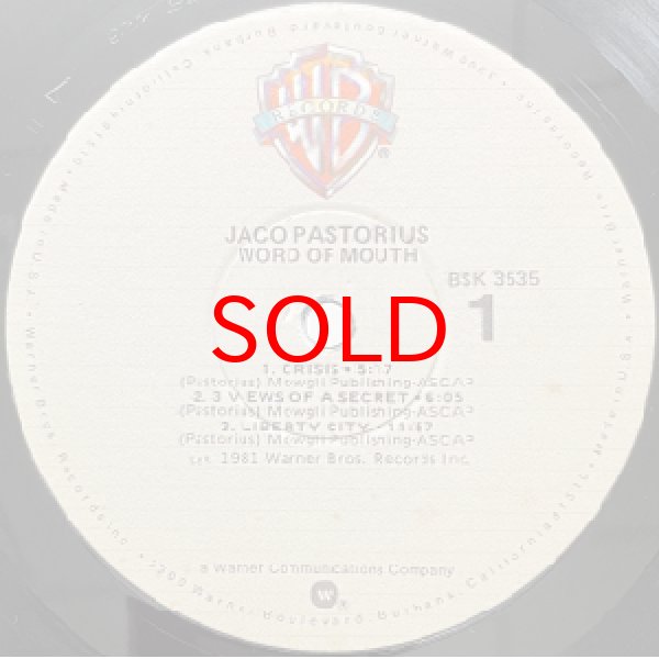 画像2: JACO PASTORIUS -  WORD OF MOUTH (2)
