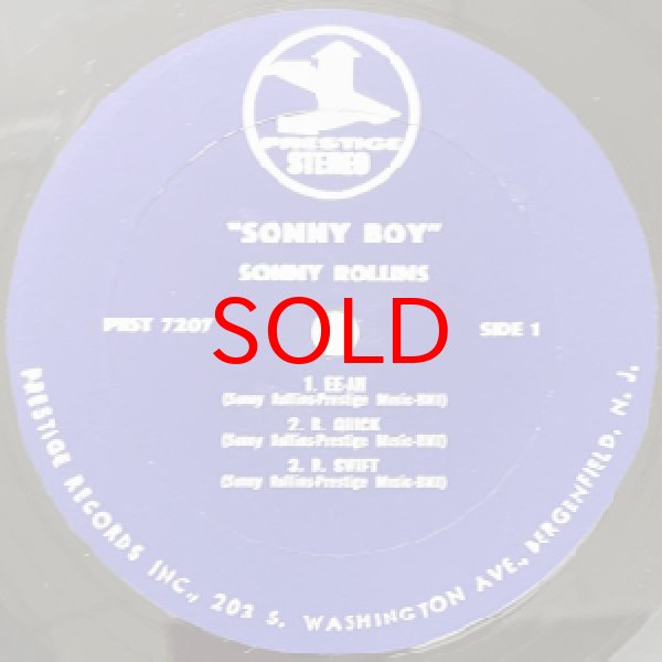 画像2: SONNY ROLLINS -  SONNY BOY (2)