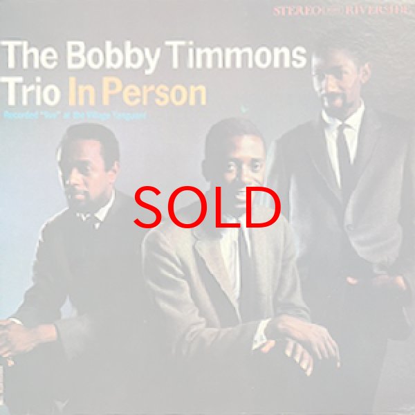 画像1: BOBBY TIMMONS TRIO -  IN PERSON (1)