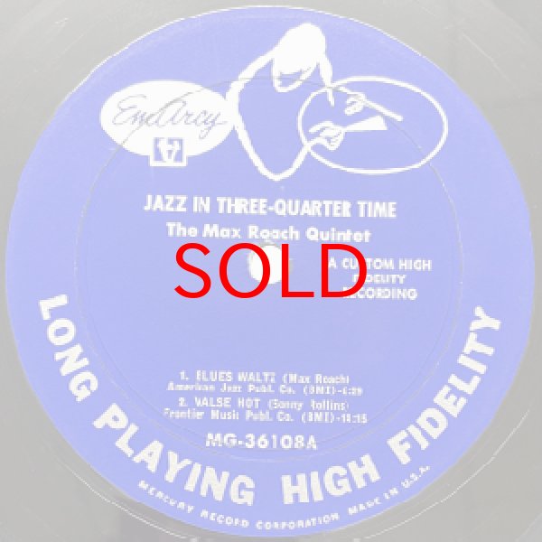 画像2: MAX ROACH QUNITET -  JAZZ IN 3/4 TIME (2)