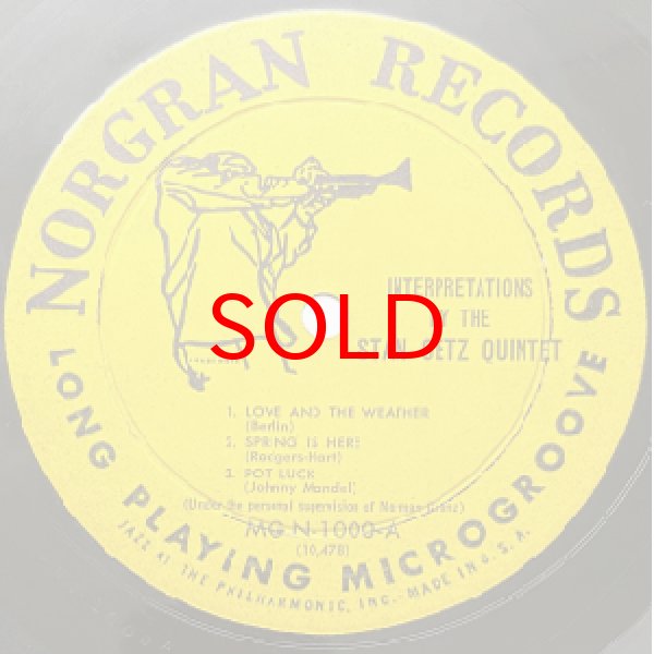 画像2: STAN GETZ QUINTET -  INTERPRETATIONS (2)