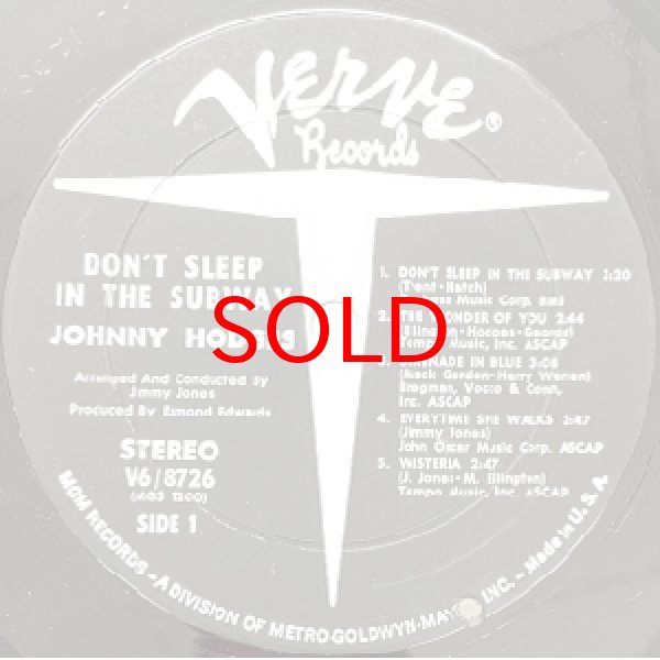 画像2: JOHNNY HODGES -  DON'T SLEEP IN THE SUBWAY (2)