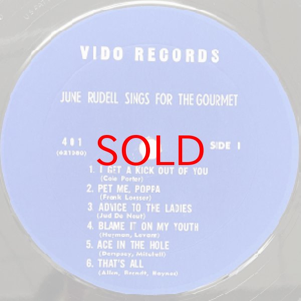画像2: JUNE RUDELL -  SINGS FOR THE GOURMET (2)