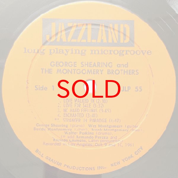画像2: GEORGE SHEARING / WES MONTGOMERY -  GEORGE SHEARING AND THE MONTGOMERY BROTHERS (2)