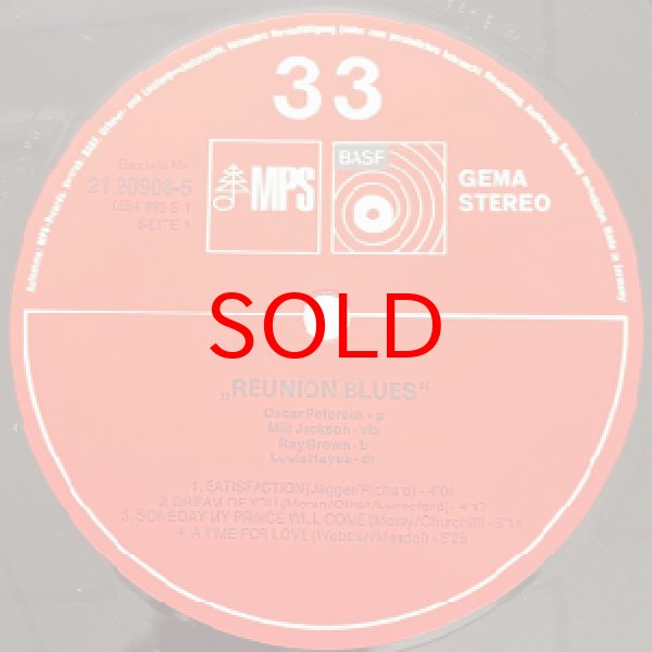 画像2: OSCAR PETERSON / MILT JACKSON -  REUNION BLUES (2)