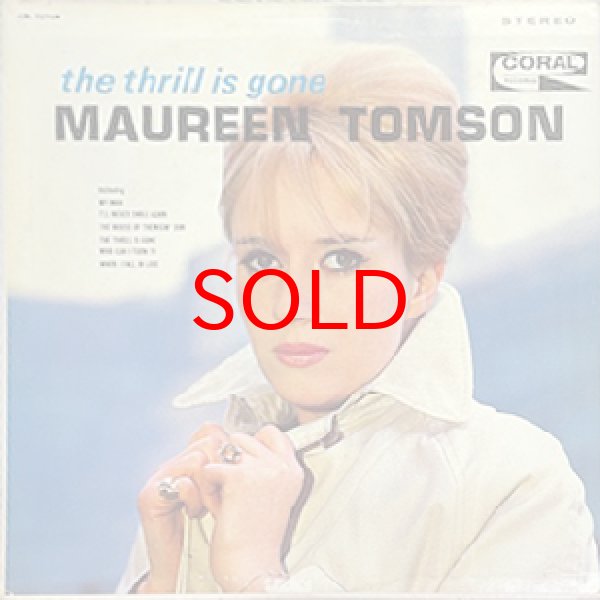 画像1: MAUREEN TOMSON -  THE THRILL IS GONE (1)