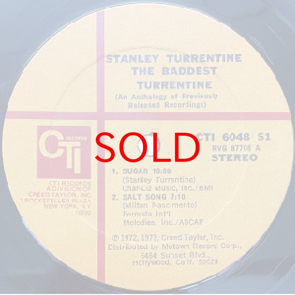 画像2: STANLEY TURRENTINE -  THE BADDEST TURRENTINE (2)