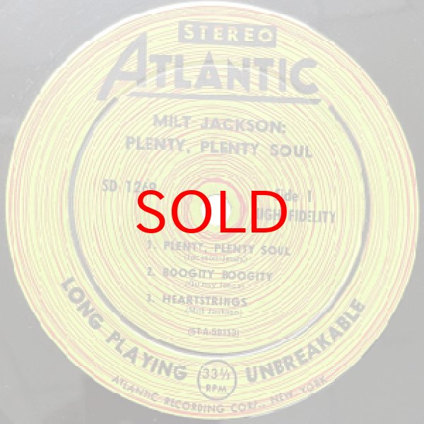 画像2: MILT JACKSON -  PLENTY, PLENTY SOUL (2)