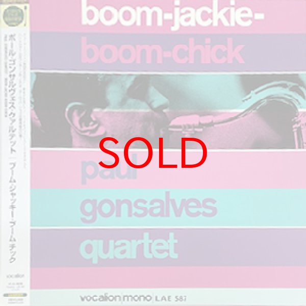 画像1: PAUL GONSALVES QUARTET -  BOOM - JACKIE - BOOM - CHICK (1)