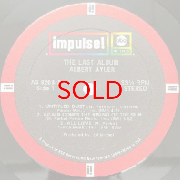 画像2: ALBERT AYLER -  THE LAST ALBUM (2)