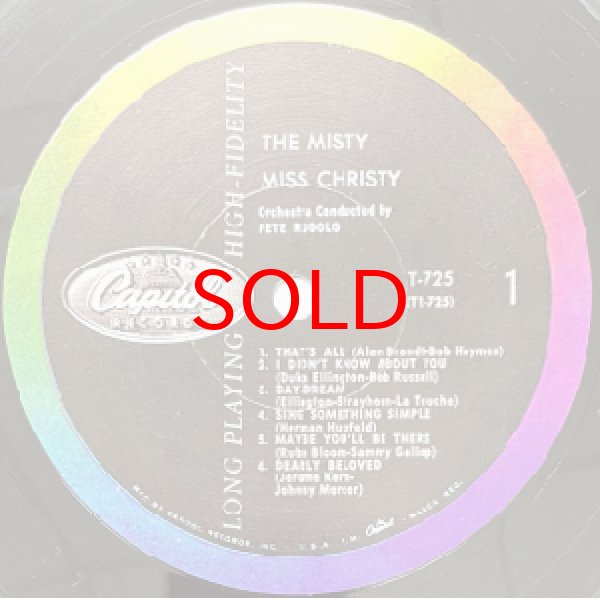 画像2: JUNE CHRISTY -  THE MISTY MISS CHRISTY (2)