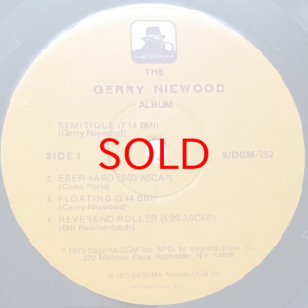画像2: GERRY NIEWOOD -  THE GERRY NIEWOOD ALBUM (2)