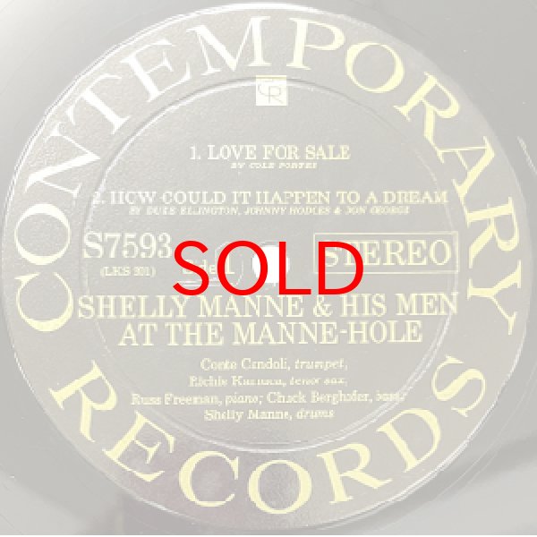 画像2: SHELLY MANNE & HIS MEN -  AT THE MANNE HOLE (2)