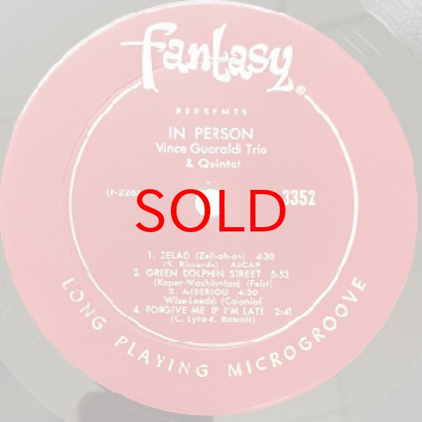 画像2: VINCE GUARALDI -  IN PERSON (2)