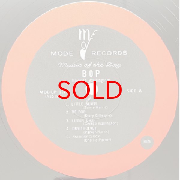 画像2: GEORGE WALLINGTON / PHIL WOODS -  LEONARD FEATHER PRESENTS BOP (2)