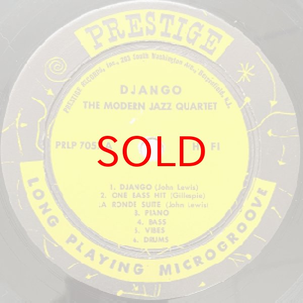 画像2: MODERN JAZZ QUARTET -  DJANGO (2)