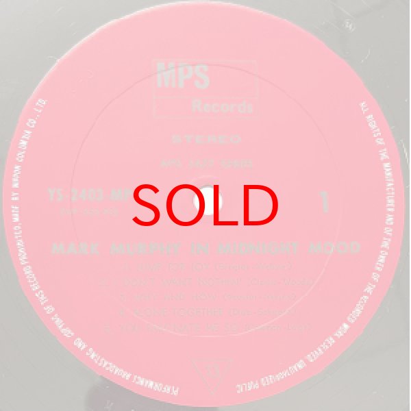 画像2: MARK MURPHY -  MIDNIGHT MOOD (2)