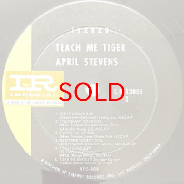 画像2: APRIL STEVENS -  TEACH ME TIGER ! (2)