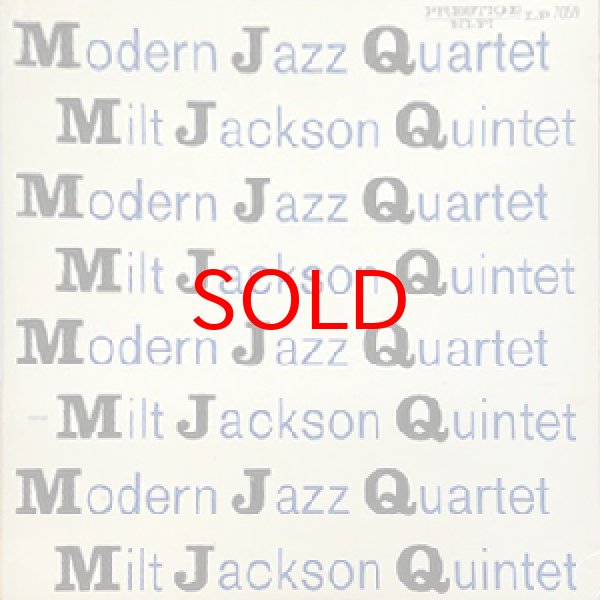 画像1: MODERN JAZZ QUARTET / MILT JACKSON QUINTET -  MJQ (1)