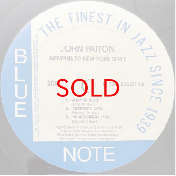 画像2: JOHN PATTON -  MEMPHIS TO NEW YORK SPIRIT (2)
