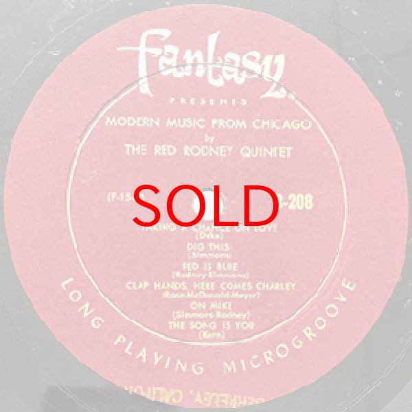 画像2: RED RODNEY QUINTET -  MODERN MUSIC FROM CHICAGO (2)