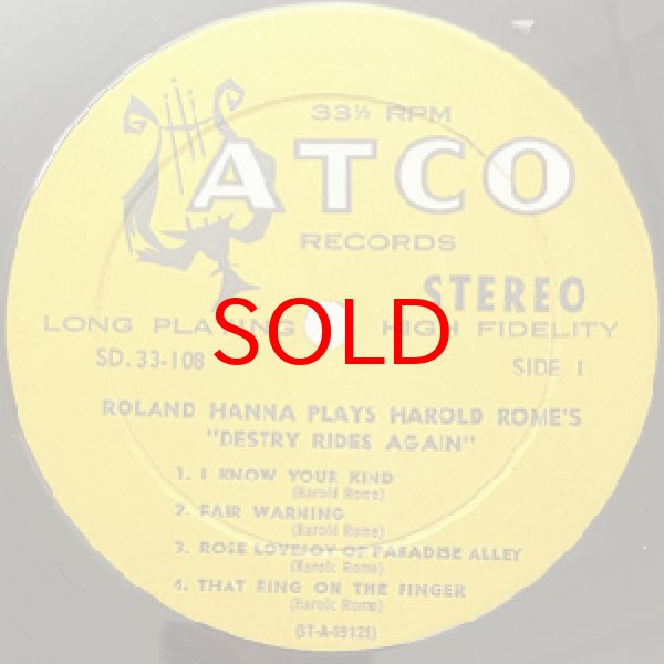 画像2: ROLAND HANNA -  DESTRY RIDES AGAIN (2)
