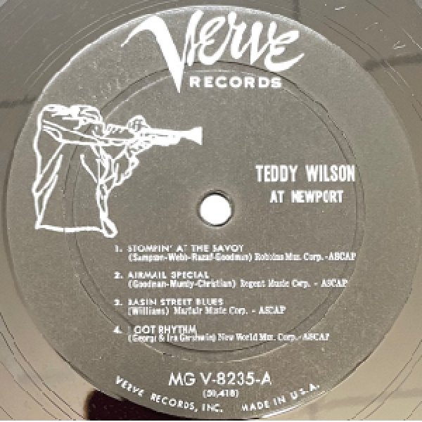 画像2: TEDDY WILSON / GERRY MULLIGAN / BOB BROOKMEYER -  TEDDY WILSON TRIO & GERRY MULLIGAN QUARTET WITH BOB BROOKMEYER (2)