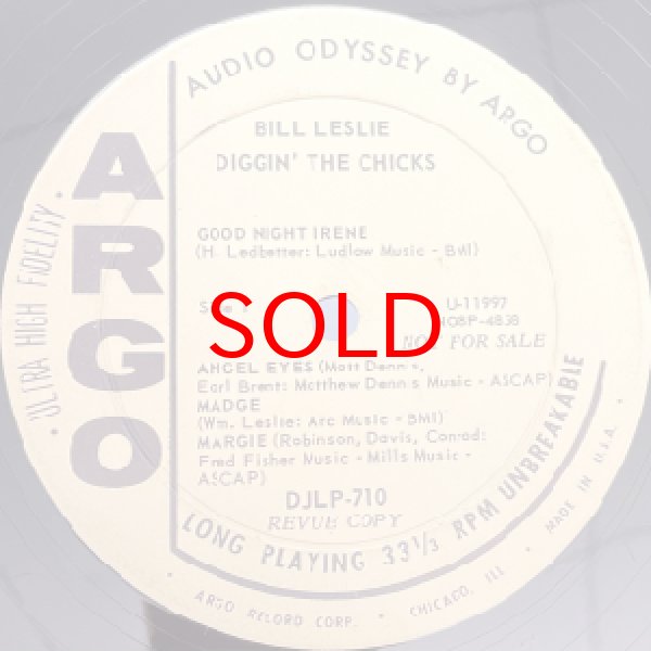 画像2: BILL LESLIE -  DIGGIN' THE CHICKS (2)