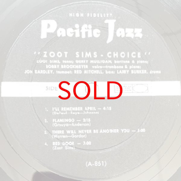 画像2: ZOOT SIMS -  CHOICE (2)
