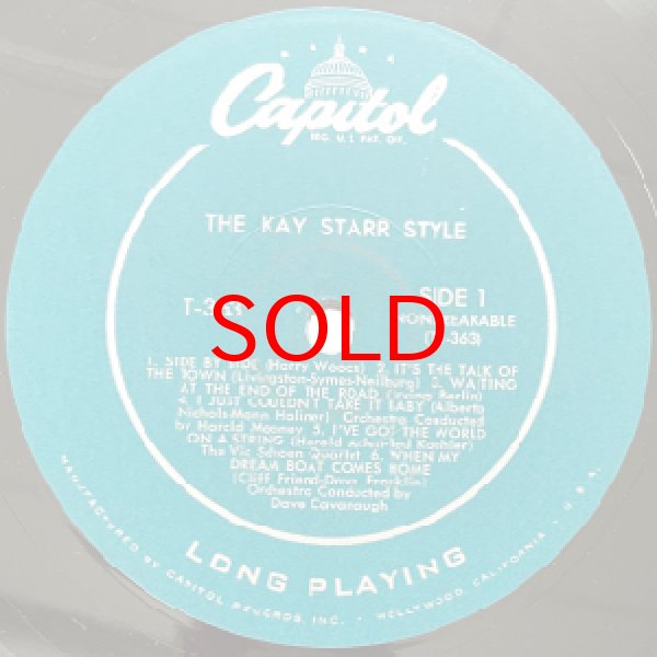 画像2: KAY STARR -  THE KAY STARR STYLE (2)