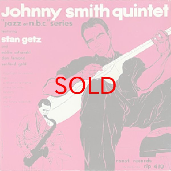 画像1: JOHNNY SMITH QUINTET -  JAZZ AT NBC SERIES FEAT STAN GETZ 【10INCH】 (1)